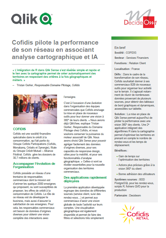 Temoignage Cofidis