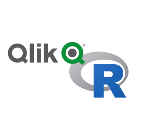 logo Qlik et Logo R
