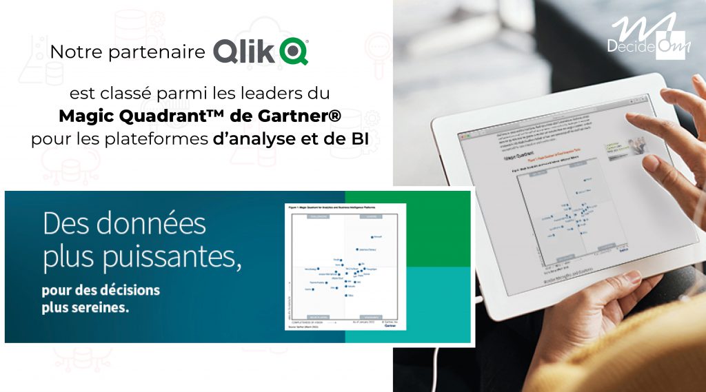 Qlik est classé pour la douzième fois parmi les leaders du Magic Quadrant™ de Gartner®