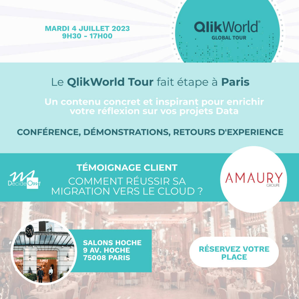 Qlikworld Tour Paris : visuel