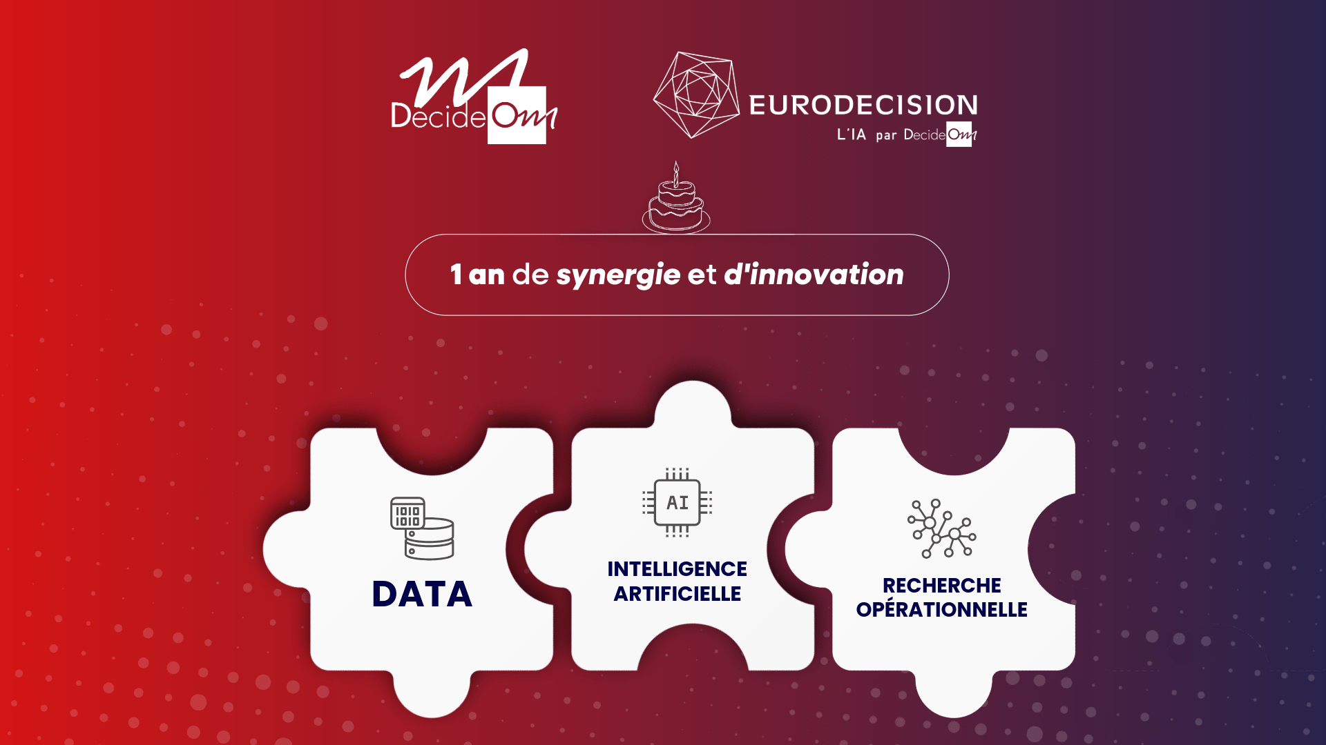 1 an rachat eurodecision, offre IA et data